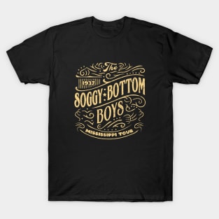 The Soggy Bottom Boys 1937 Mississippi Tour - vintage logo T-Shirt